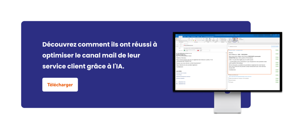 Découvrez comment ils ont réussi à optimiser le canal mail de leur service client grâce à l'IA.