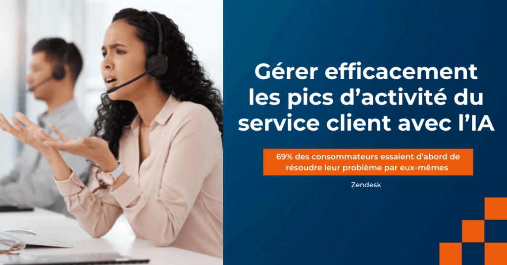 Gérer efficacement les pics d’activité du service client avec l’IA